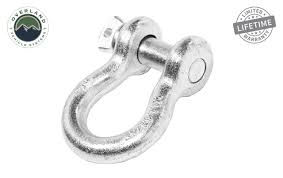 OVS Recovery Shackle D-Ring 3/4" 4.75 Ton Zinc