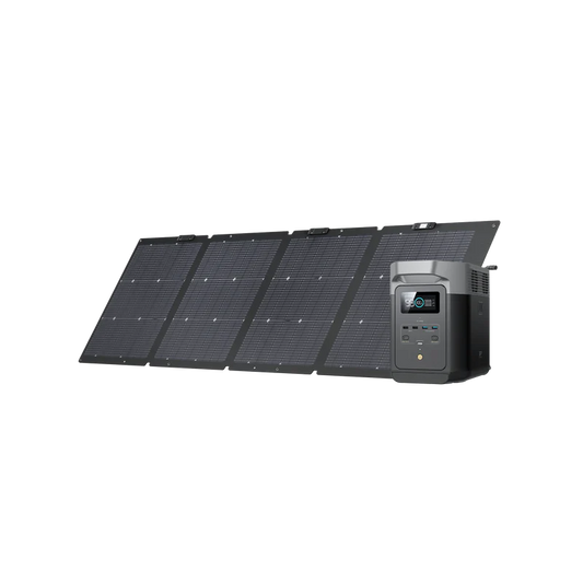 ECOFLOW DELTA 2 + 220W Portable Solar Panel