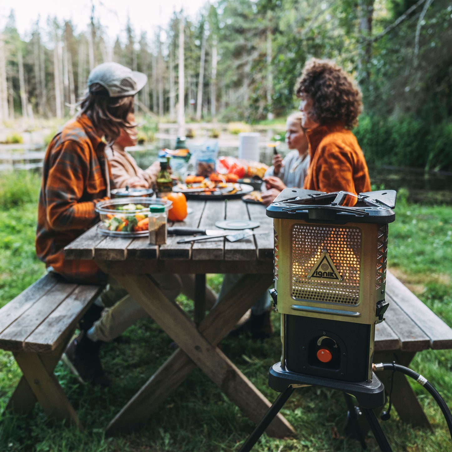 SKULLET PORTABLE HEATER STOVE