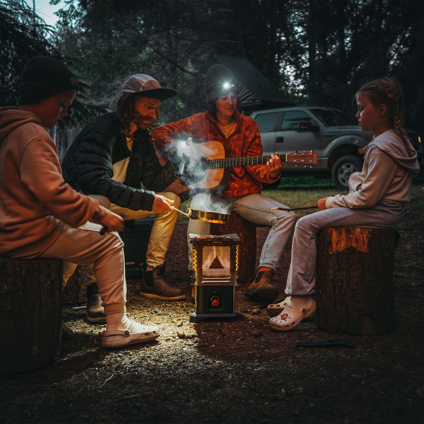 SKULLET PORTABLE HEATER STOVE