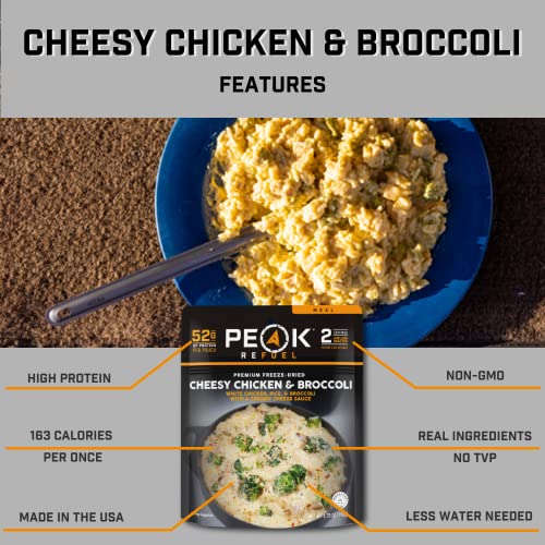 PEAK REFUEL Cheesy Chicken & Broccoli