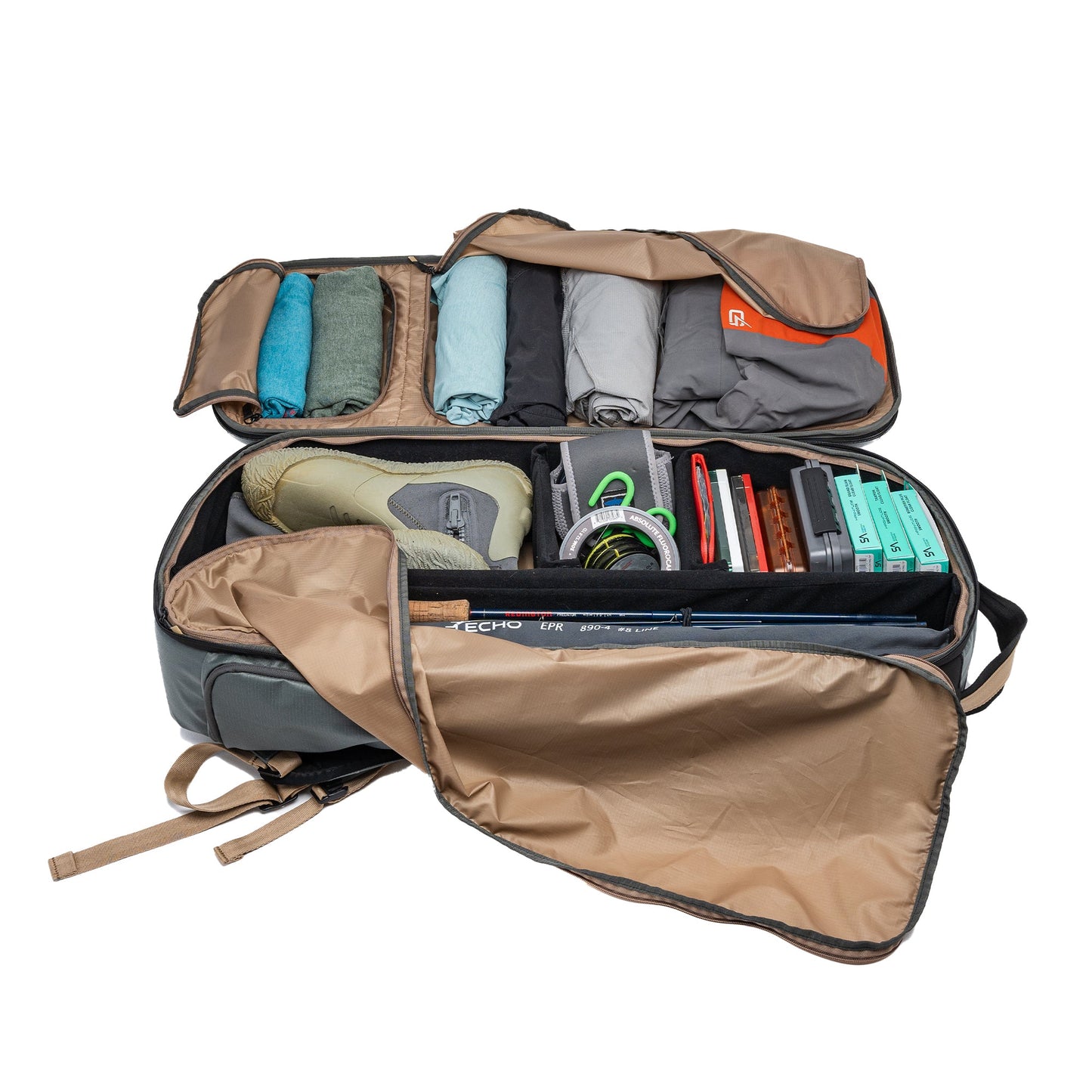 The Travel Pack: Fly Fishing Travel Bag