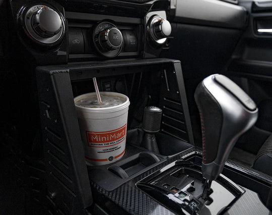 2010-2024 5th Gen Toyota 4Runner Rago Center Console Digital Device Bridge and Cali Raised LED Center Console MOLLE Panel