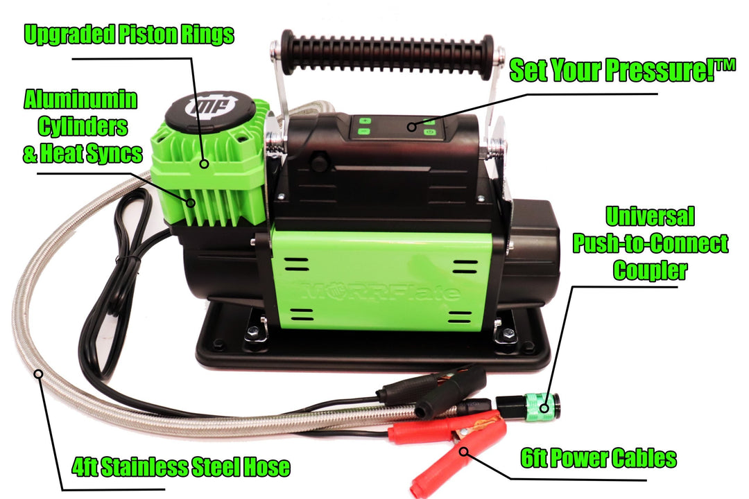 MORRFlate FiveSix™ PSI Pro™ Portable 12V Compressor – Gen2