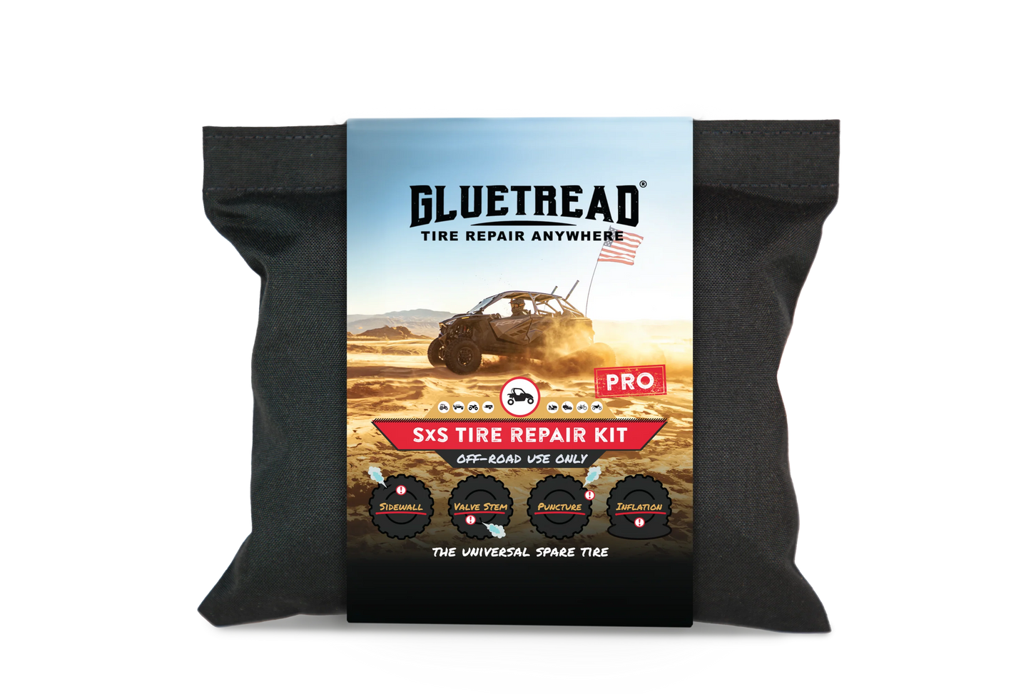 Glue Tread SxS Pro Tire Repair Kit