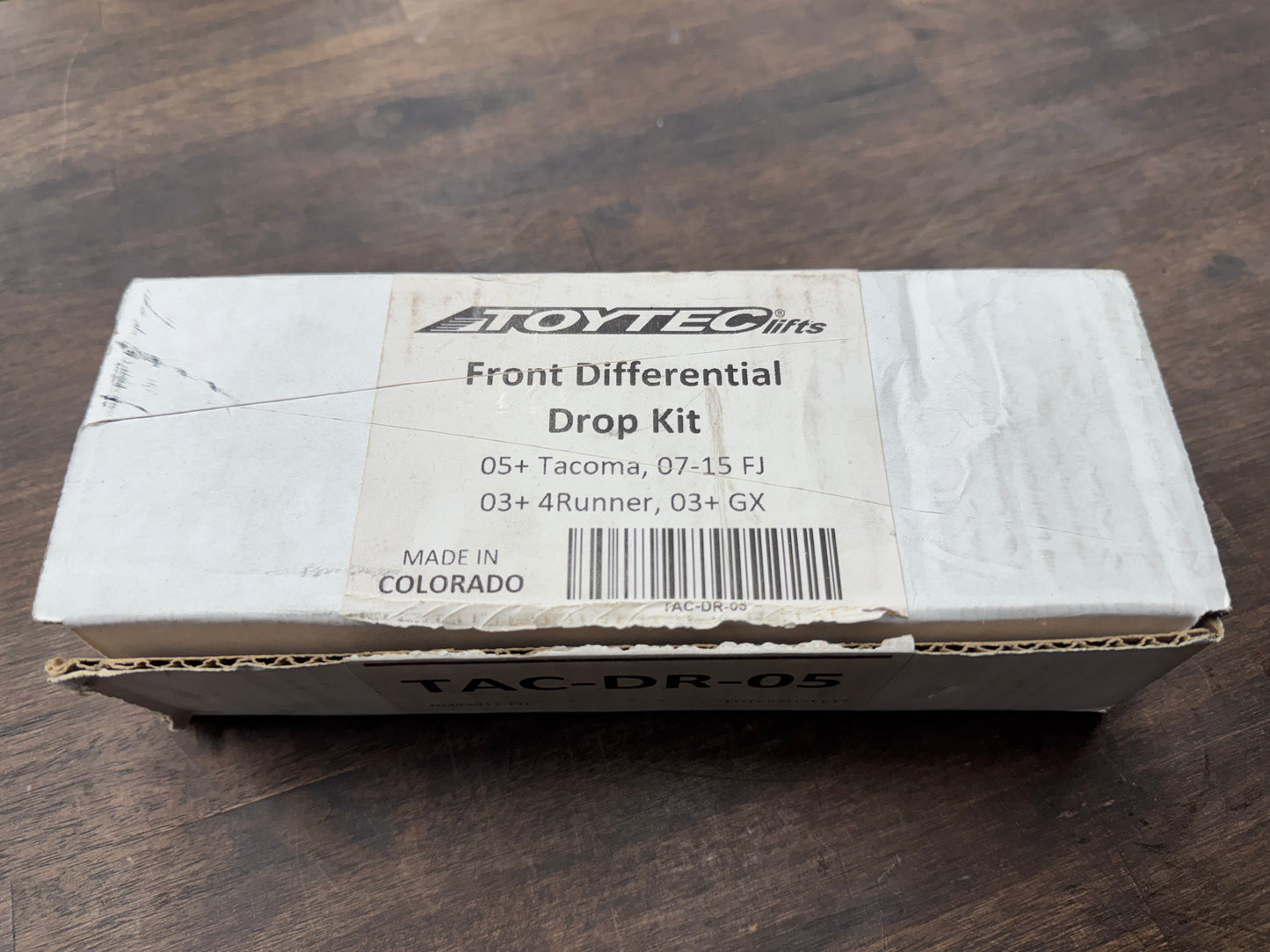Toytec RM83011 / TAC-DR-05 - Toytec Front Differential Drop Kit - 05-23 Tacoma, 03+4Runner, 07-14 FJ Cruiser, 03-23 GX