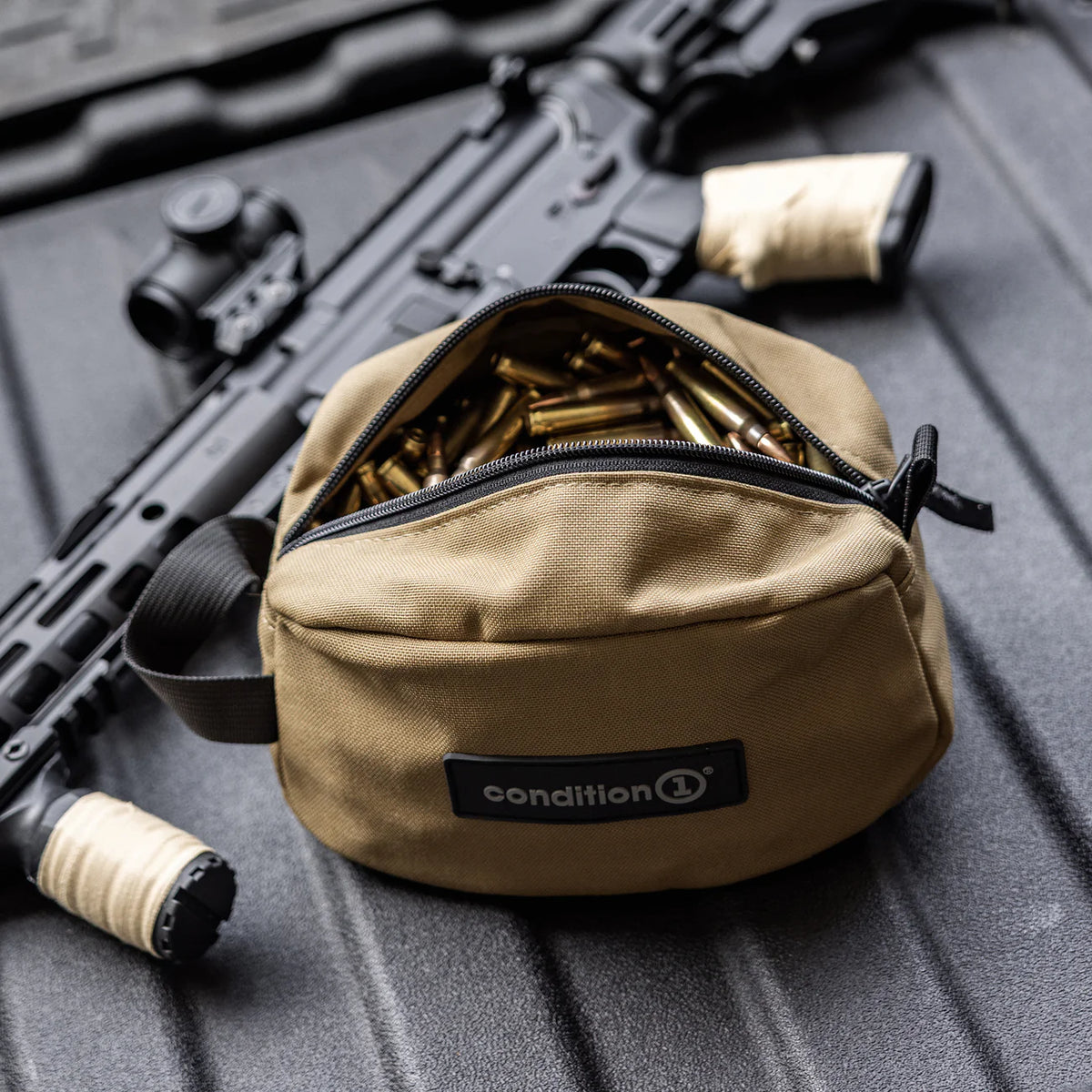 Condition 1 Lone Star Ammo Bag - Coyote Brown