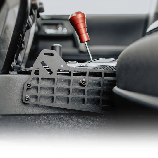 2010-2024 5th Gen Toyota 4Runner Rago Center Console Digital Device Bridge and Cali Raised LED Center Console MOLLE Panel