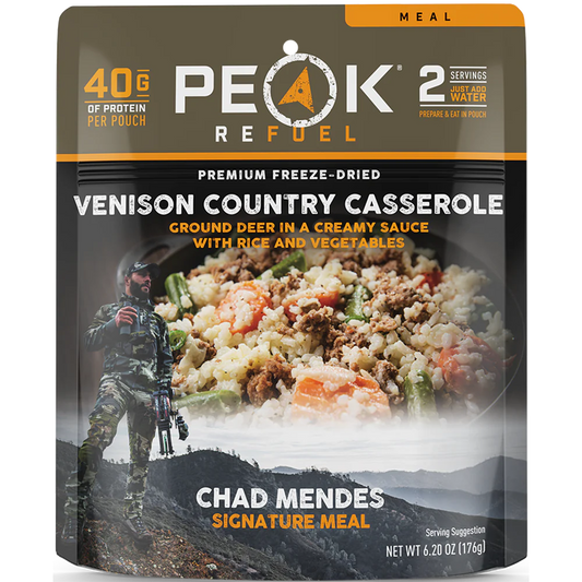 PEAK REFUEL Venison Country Casserole