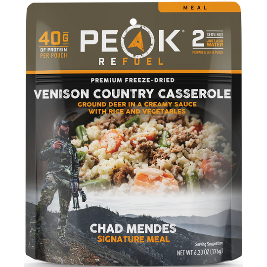PEAK REFUEL Venison Country Casserole