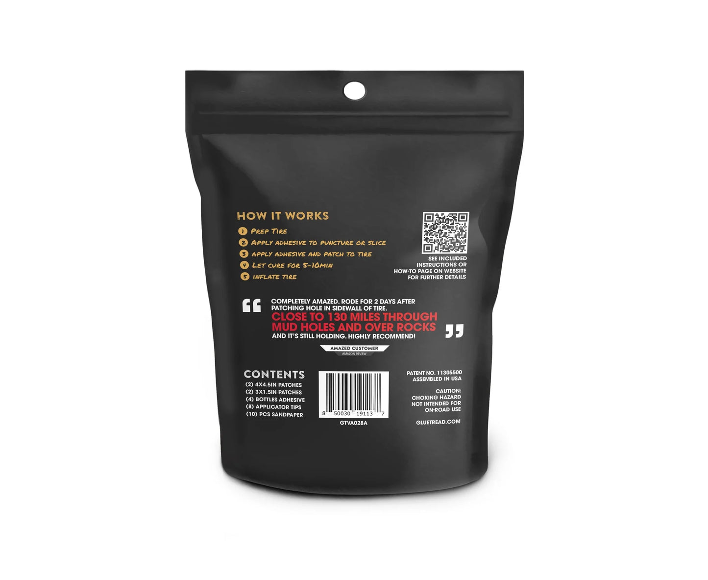 Glue Tread Full-Size Sidewall Kit