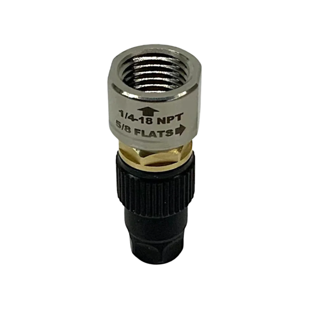 HIGH FLOW CHUCK - SCREW ON (OPEN FLOW ONLY)