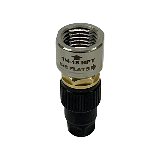 HIGH FLOW CHUCK - SCREW ON (OPEN FLOW ONLY)