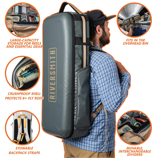 The Travel Pack: Fly Fishing Travel Bag