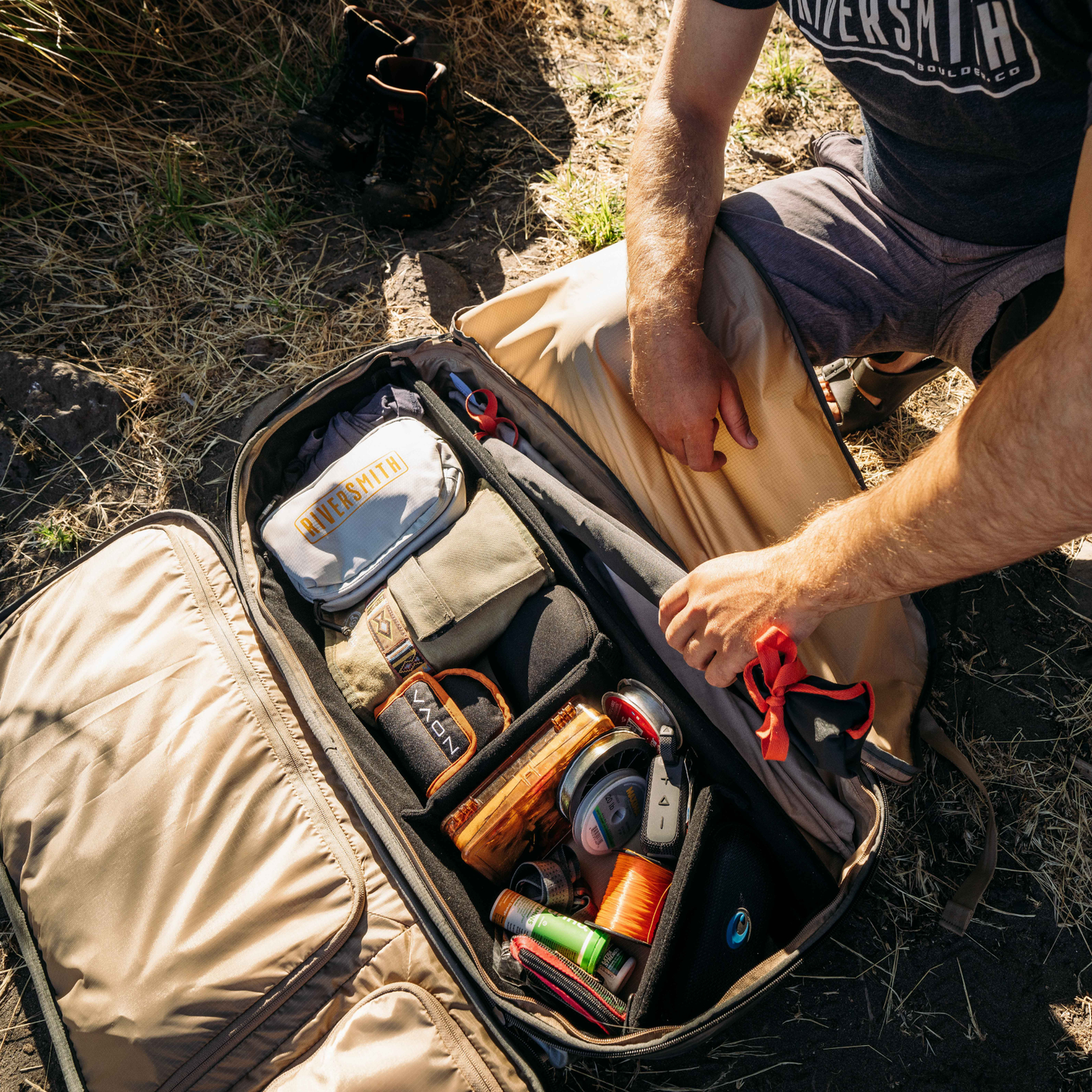 The Travel Pack: Fly Fishing Travel Bag