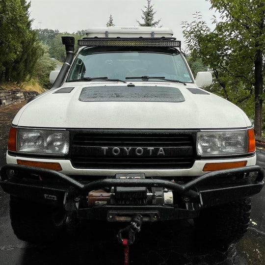 CASCADIA 4X4 TOYOTA 4RUNNER 4TH & 5TH GEN (2003-PRESENT) VSS SYSTEM™ 90 WATT HOOD SOLAR PANEL