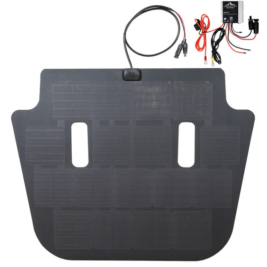 CASCADIA 4X4 JEEP WRANGLER JL AND GLADIATOR VSS SYSTEM™ - 85 WATT HOOD SOLAR PANEL