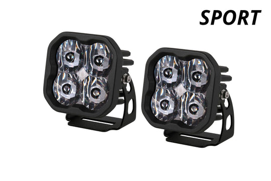 DIODE DYNAMICS SAE/DOT White Sport LED Pod (pair)