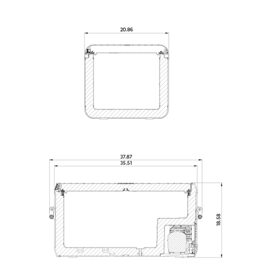 DOMETIC CFX3 100 Cooler/Freezer