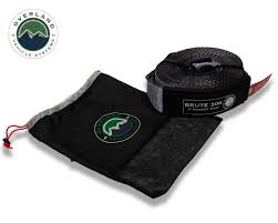 OVS Tow Strap 20,000 lb. 2" x 30' Gray With Black Ends & Storage Bag