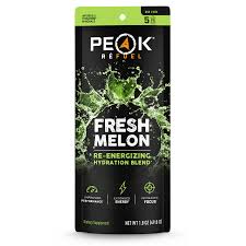 PEAK REFUEL Fresh Melon Re-Energizing Drink Sticks