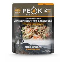 PEAK REFUEL Venison Country Casserole