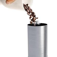 DEFIANCE TOOLS MANUAL CERAMIC BURR COFFEE GRINDER, STAINLESS STEEL