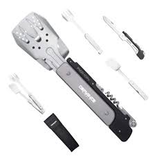 DEFIANCE TOOLS STAINLESS STEEL BBQ MULTI TOOL - 6 IN 1