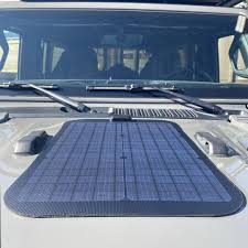 CASCADIA 4X4 JEEP WRANGLER JL AND GLADIATOR VSS SYSTEM™ - 85 WATT HOOD SOLAR PANEL