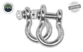 OVS Recovery Shackle D-Ring 3/4" 4.75 Ton Zinc