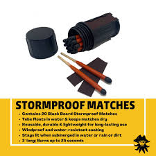 Black Beards Stormproof Matches