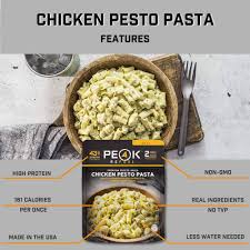 PEAK REFUEL Chicken Pesto Pasta