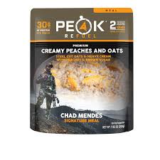 PEAK REFUEL Creamy Peaches and Oats