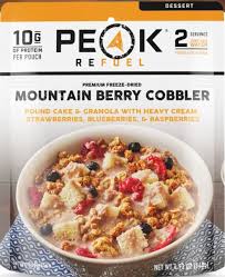 PEAK REFUEL Mountain Berry Cobbler