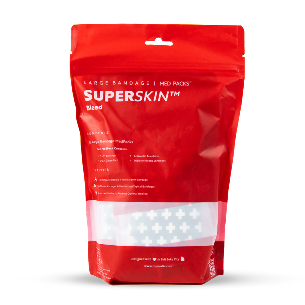 MYMEDIC SUPERSKIN BANDAGE 10 PACK