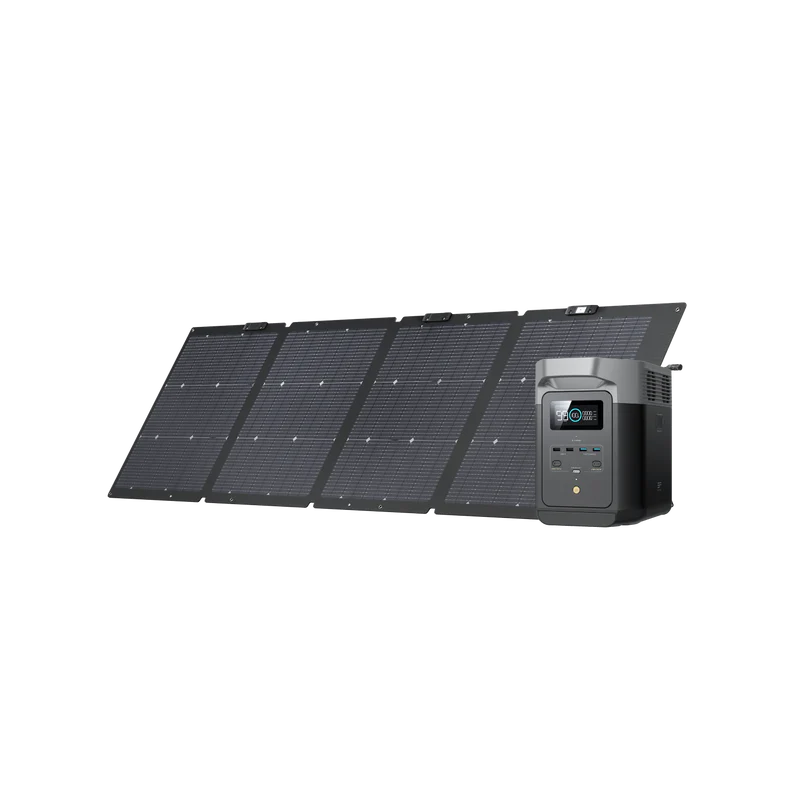 ECOFLOW DELTA 2 + 220W Portable Solar Panel