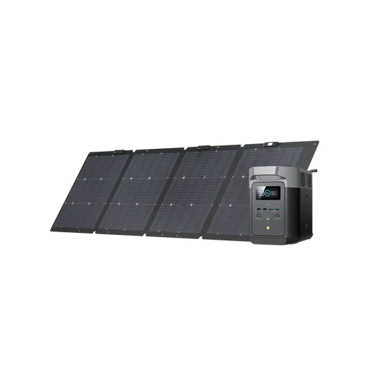 ECOFLOW DELTA 2 + 220W Portable Solar Panel