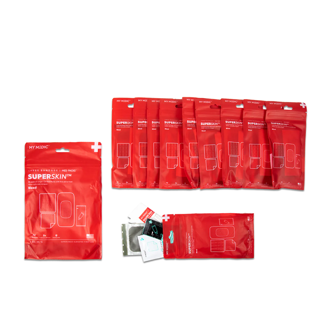 MYMEDIC SUPERSKIN BANDAGE 10 PACK