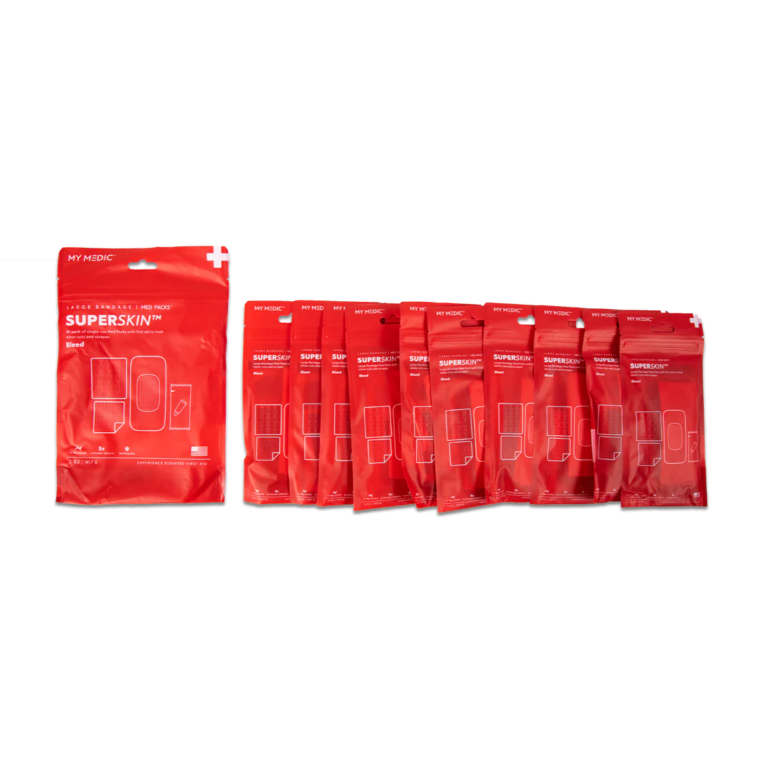 MYMEDIC SUPERSKIN BANDAGE 10 PACK