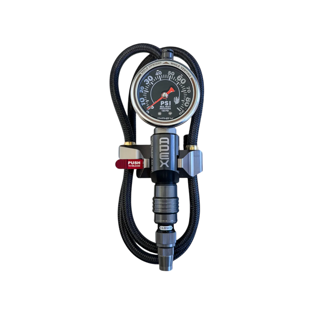 APEX PRECISION TIRE INFLATOR - 40 PSI Gauge