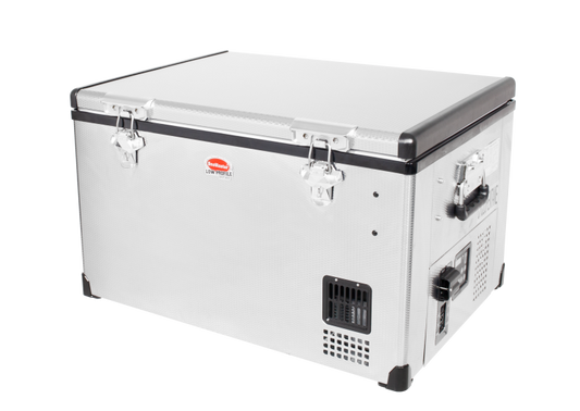SNOMASTER LOW PROFILE SERIES (LP65) STAINLESS STEEL AC/DC FRIDGE/FREEZER