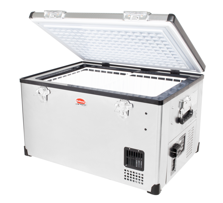 SNOMASTER LOW PROFILE SERIES (LP65) STAINLESS STEEL AC/DC FRIDGE/FREEZER