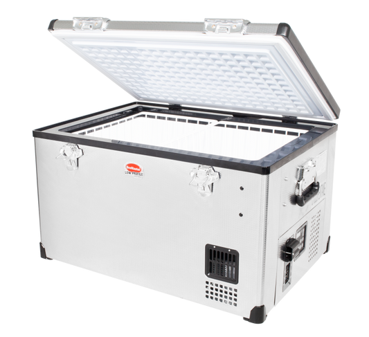 SNOMASTER LOW PROFILE SERIES (LP65) STAINLESS STEEL AC/DC FRIDGE/FREEZER