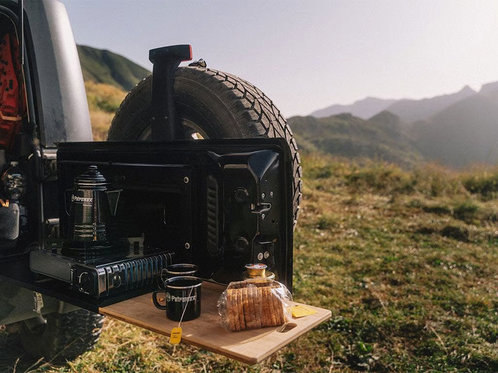 Front Runner Jeep JK/JKU/JLs Drop Down Tailgate Table