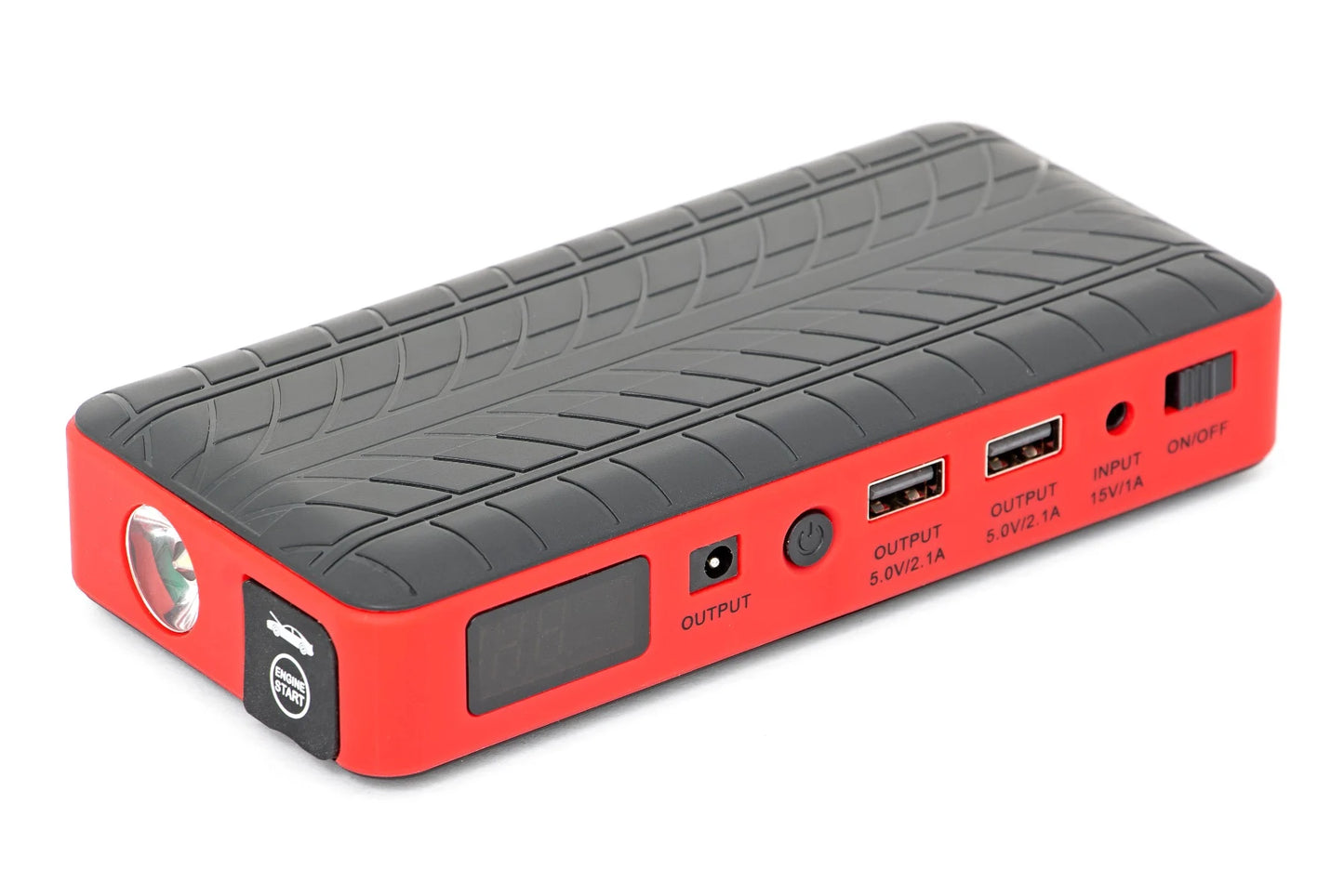 Rough Country Battery Jump Starter and Air Compressor Combo