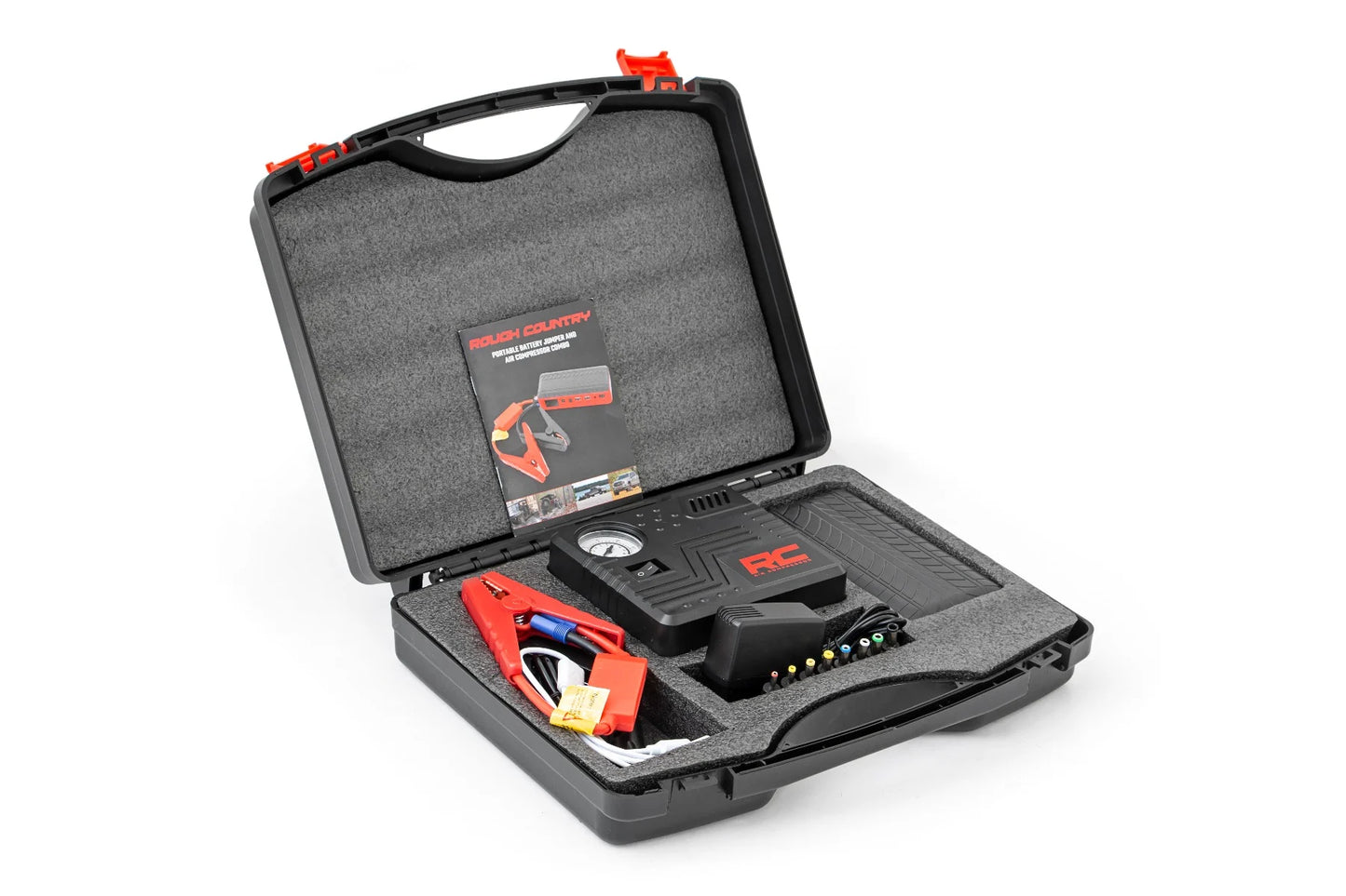 Rough Country Battery Jump Starter and Air Compressor Combo