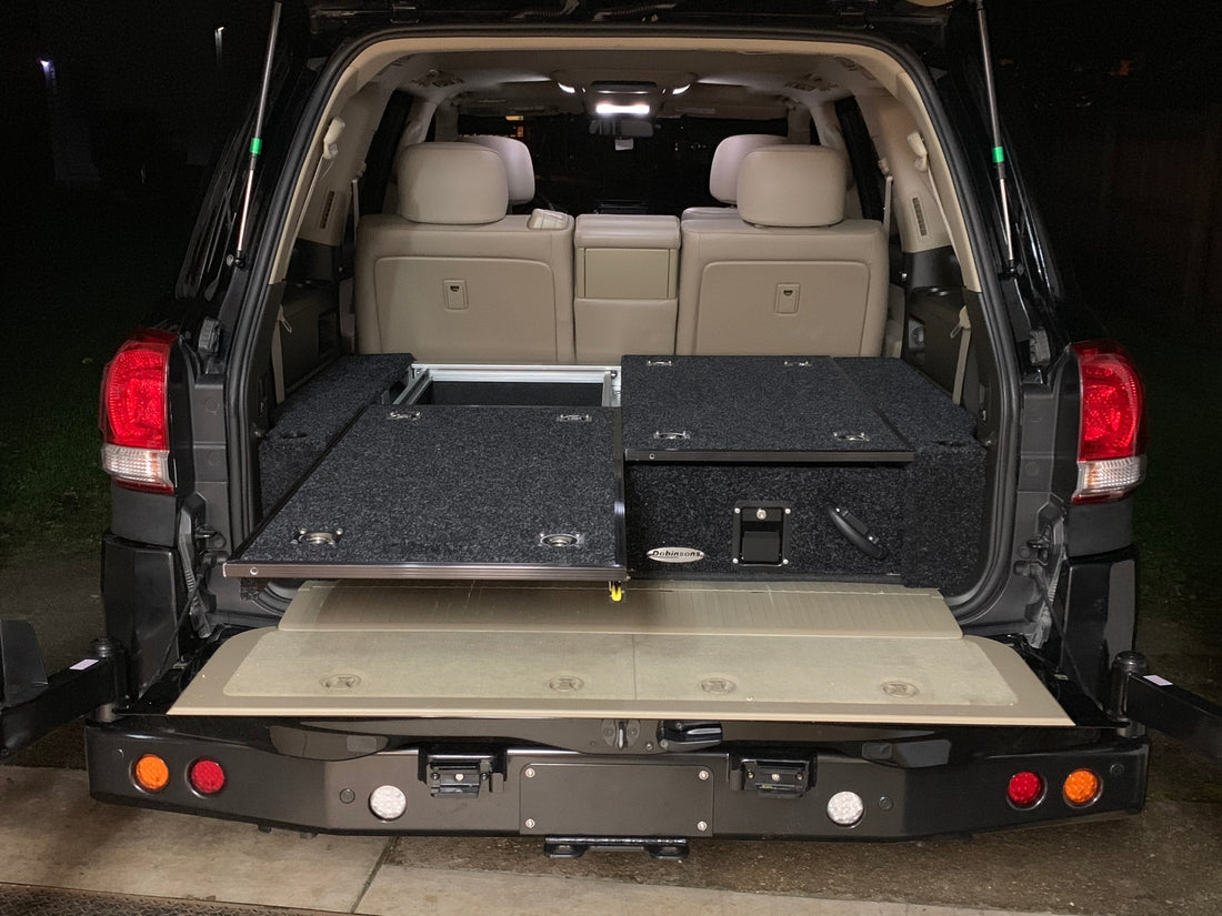 Dobinsons Rear Wing Kit for Lexus LX570 only works with rolling drawers(DW59-025K)