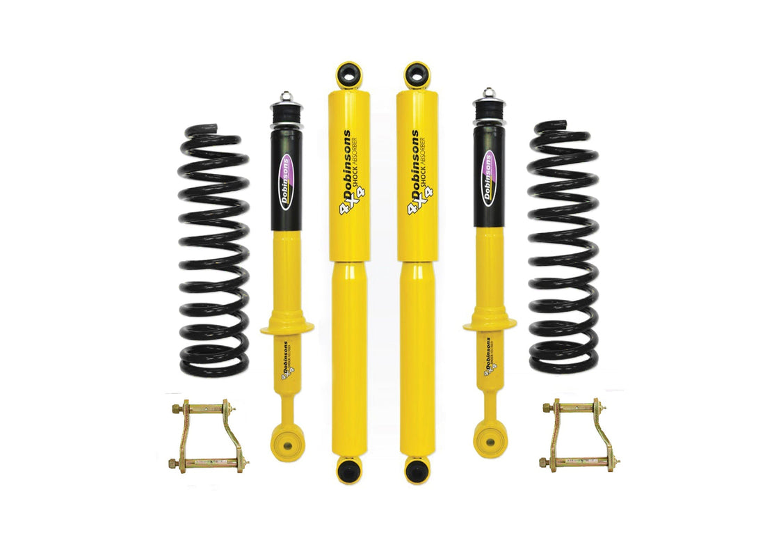 Dobinsons 1.5" to 3.0" Lift Kit for Toyota Hilux Vigo Extra Cab, Dual Cab  KUN26 3.0L TD with Extended Rear Shackles