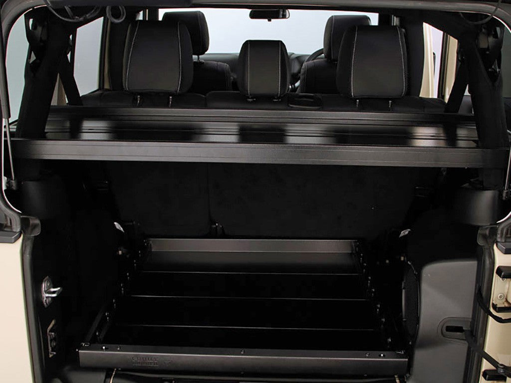 Jeep Wrangler JKU 4-Door Cargo Storage Interior Rack