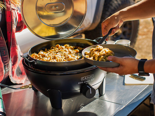 CADAC Paella Pan 40 w/Lid / Camp Cooking Pan